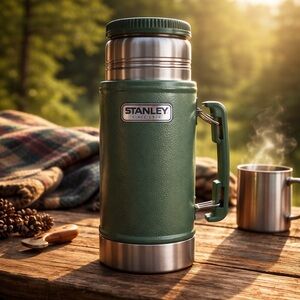 Stanley Classic Green Insulated Bottle